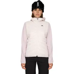J. LINDEBERG Jacke Gemma Hybrid Hood, grau
