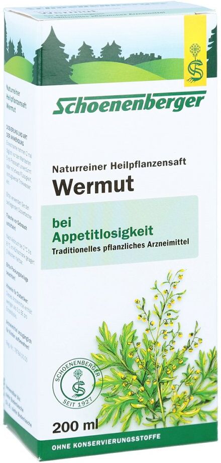 Schoenenberger Naturreiner Heilpflanzensaft Wermut