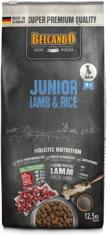 Belcando Junior Cordeiro & Arroz 12500g