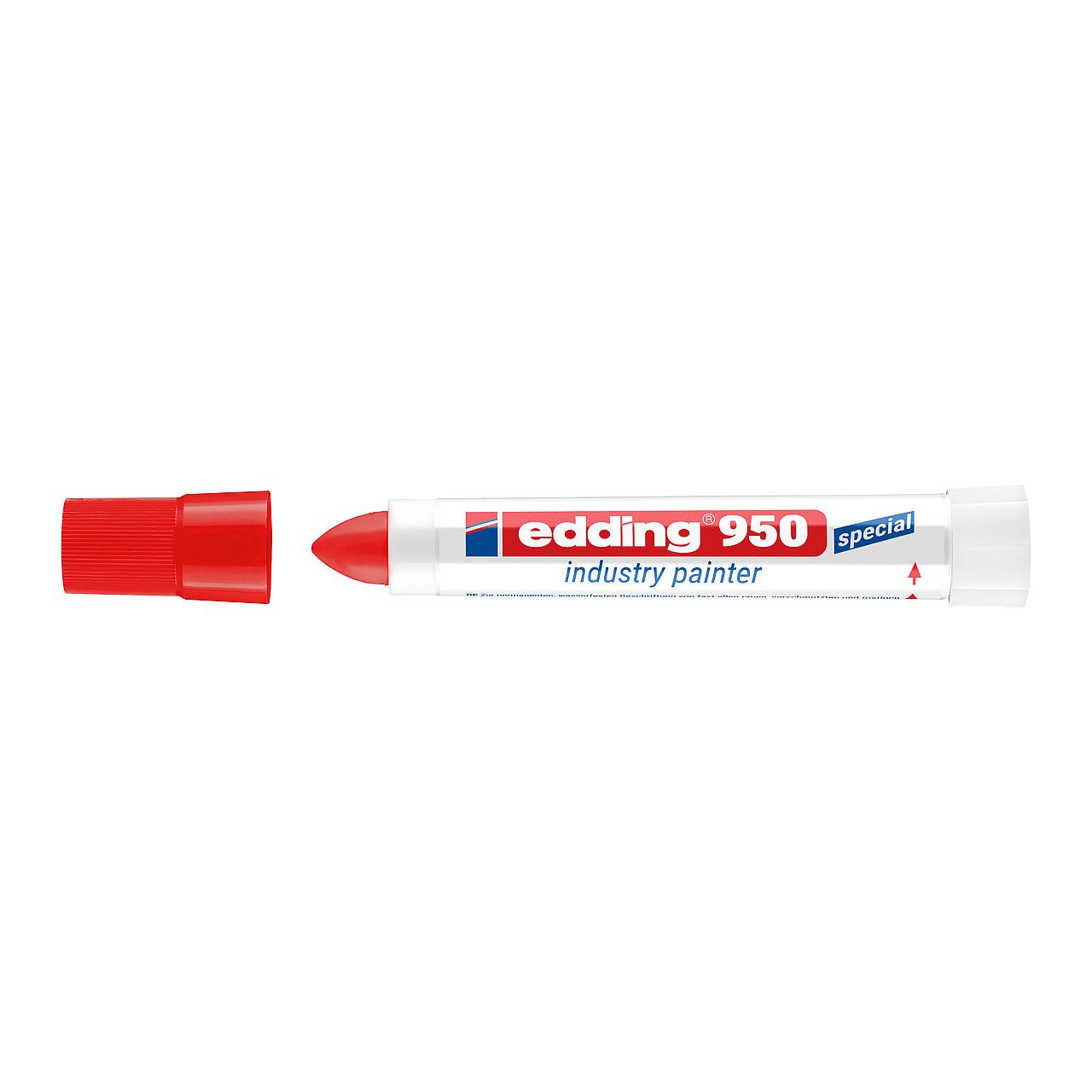 edding 950 Industriemarker rot 10,0 mm, 1 St.