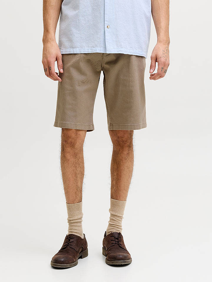 Jack & Jones Shorts "Fred" in Hellbraun - XL