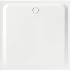 Bette quadrat Duschwanne „BetteUltra“ 1500 × 1500 mm ohne Oberflächenbeschichtung, ohne Oberflächenveredelung, ohne Wannenträger, in Star White