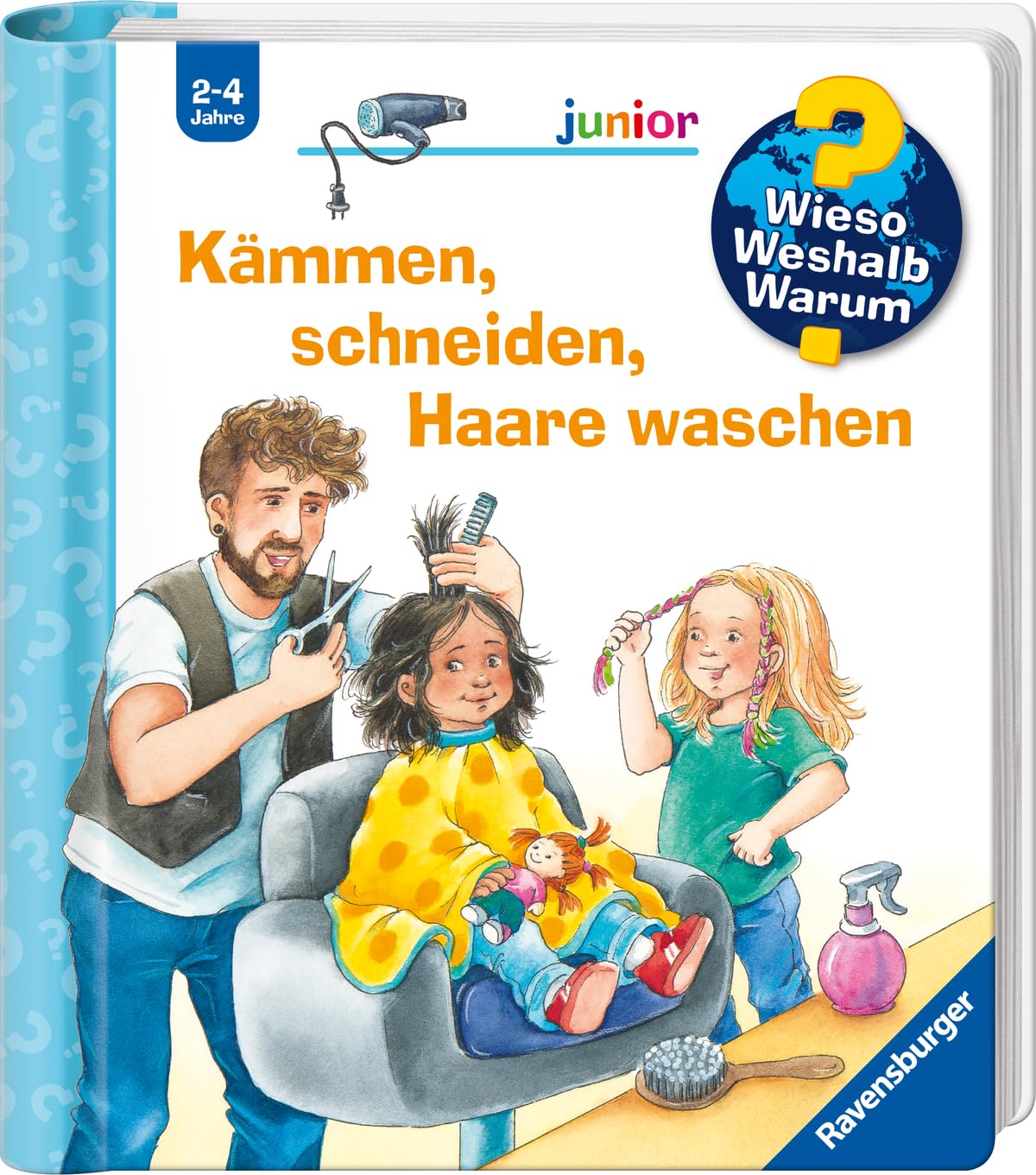 Andrea Erne - Wieso? Weshalb? Warum? junior, Band 79 - Kämmen, schneiden, Haare waschen (Sachbuch ab 2 Jahre - mit Klappen) (junior, 79) - Preis vom 14.10.2026 23:07:16 h