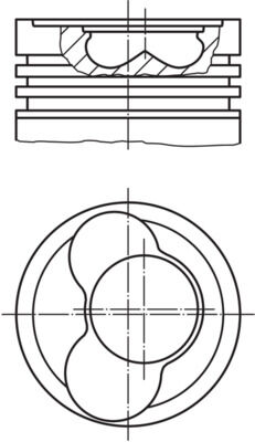 Mahle Kolben 0305900 Für Zylinder 5 Cupra