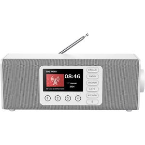 Hama Radio DR2002BT DAB+, Bluetooth, Stereo, weiß
