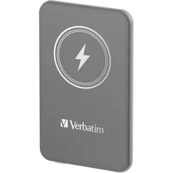 Verbatim Charge 'n' Go (5000 mAh, 20 W, 18.50 Wh), Powerbank, Grau