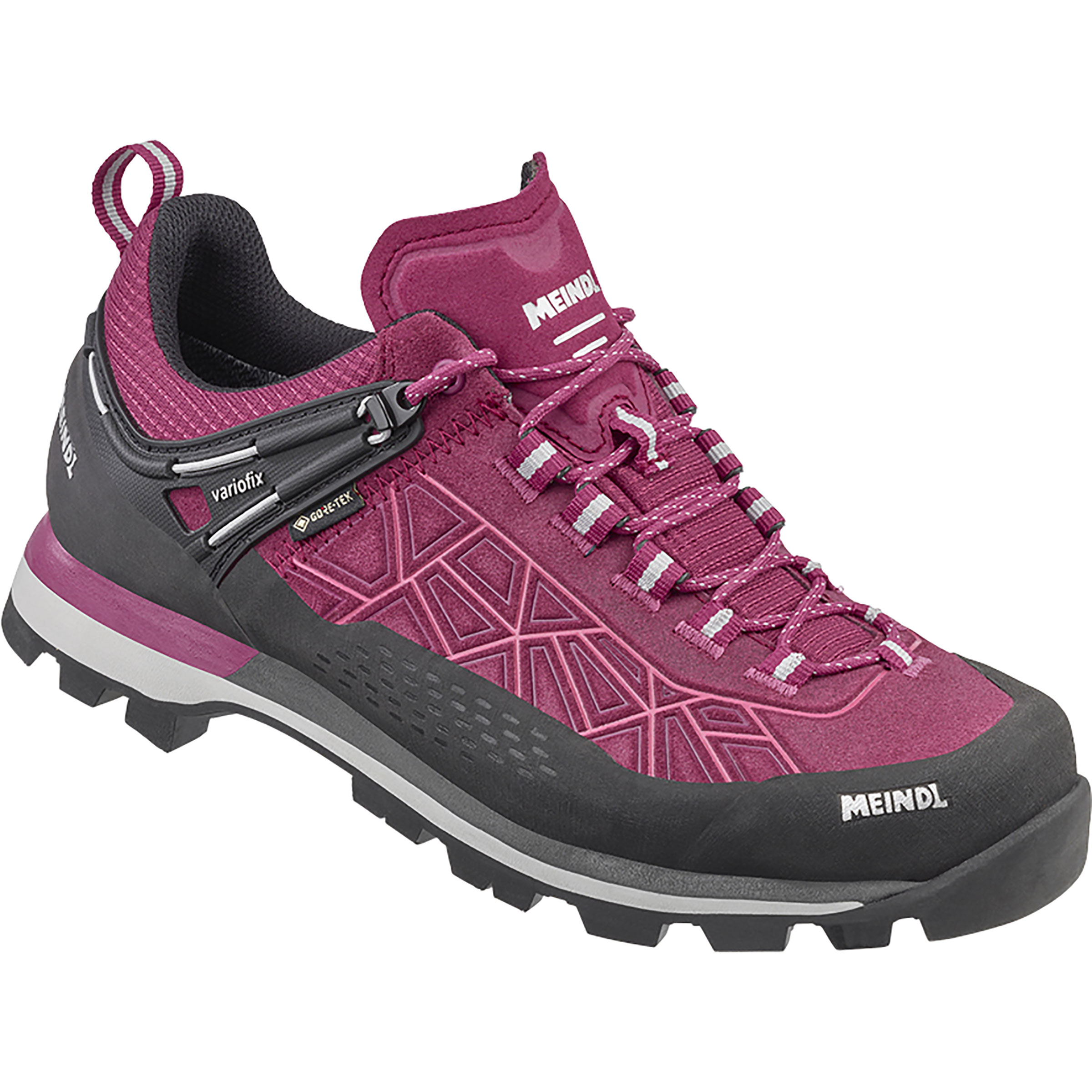 Meindl Literock Free GTX Damen Zustiegsschuhe pink Größe 39 Trekking Wasserdicht