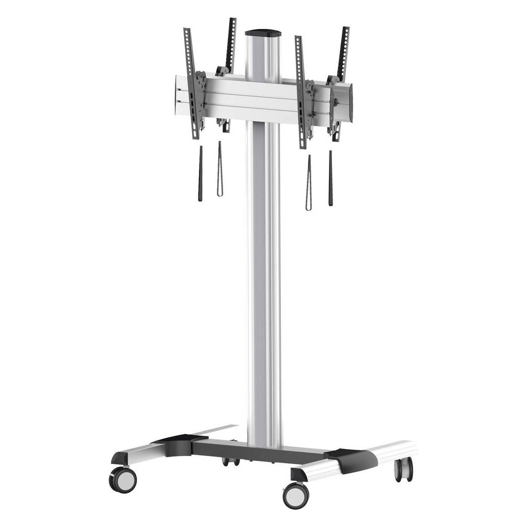 myWall Standfuss für zwei Bildschirme 37" - 70" (94 - 178 cm), Belastung bis 60 kg pro Bildschirm (60 kg, 37" - 70") (HP112L)