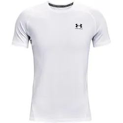 Under Armour, Unisex, Funktionsshirt, Heatgear Fitted T-Shirt Training (S), Weiss