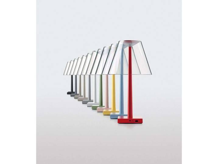 Dina+ Portable Tischleuchte Matt White - Rotaliana - Wohnzimmer - Aluminium