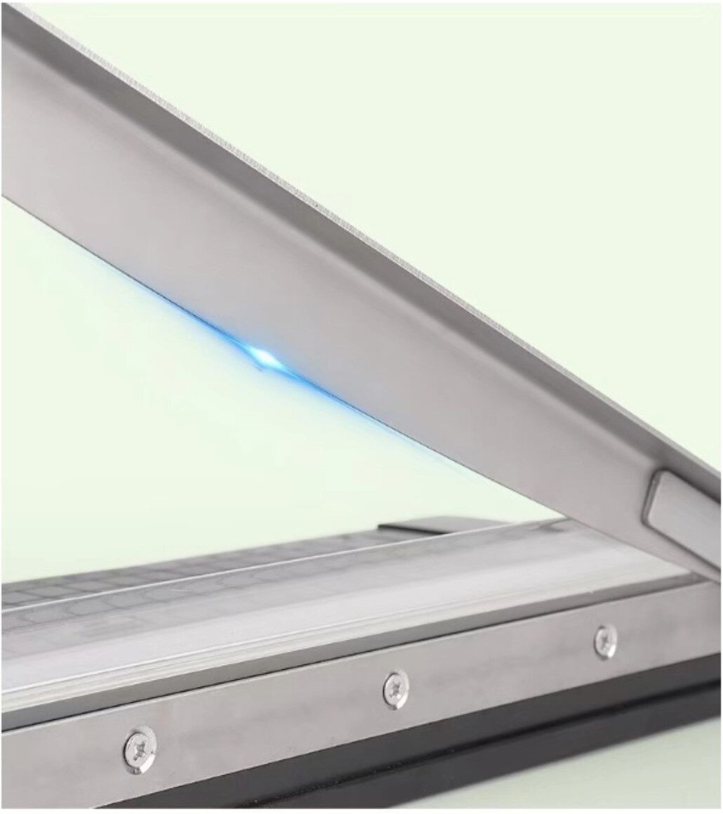 INF Multifunktionaler Papierschneider mit Eckenrunder, Locher und Sicherheitsklingenverriegelung Schwarz