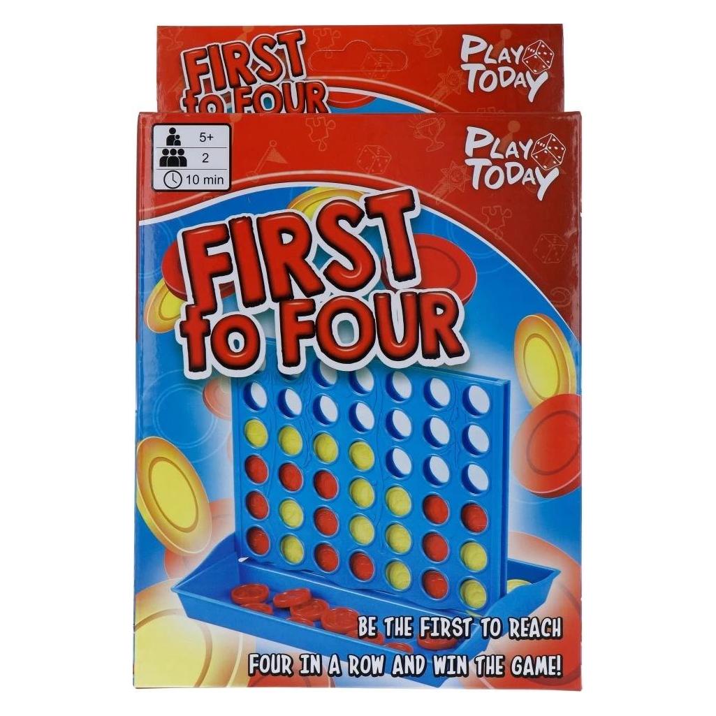 Roost Play das "ToDay Row of 4"-Brettspiel (2 - 4 Spieler) (043.700061)