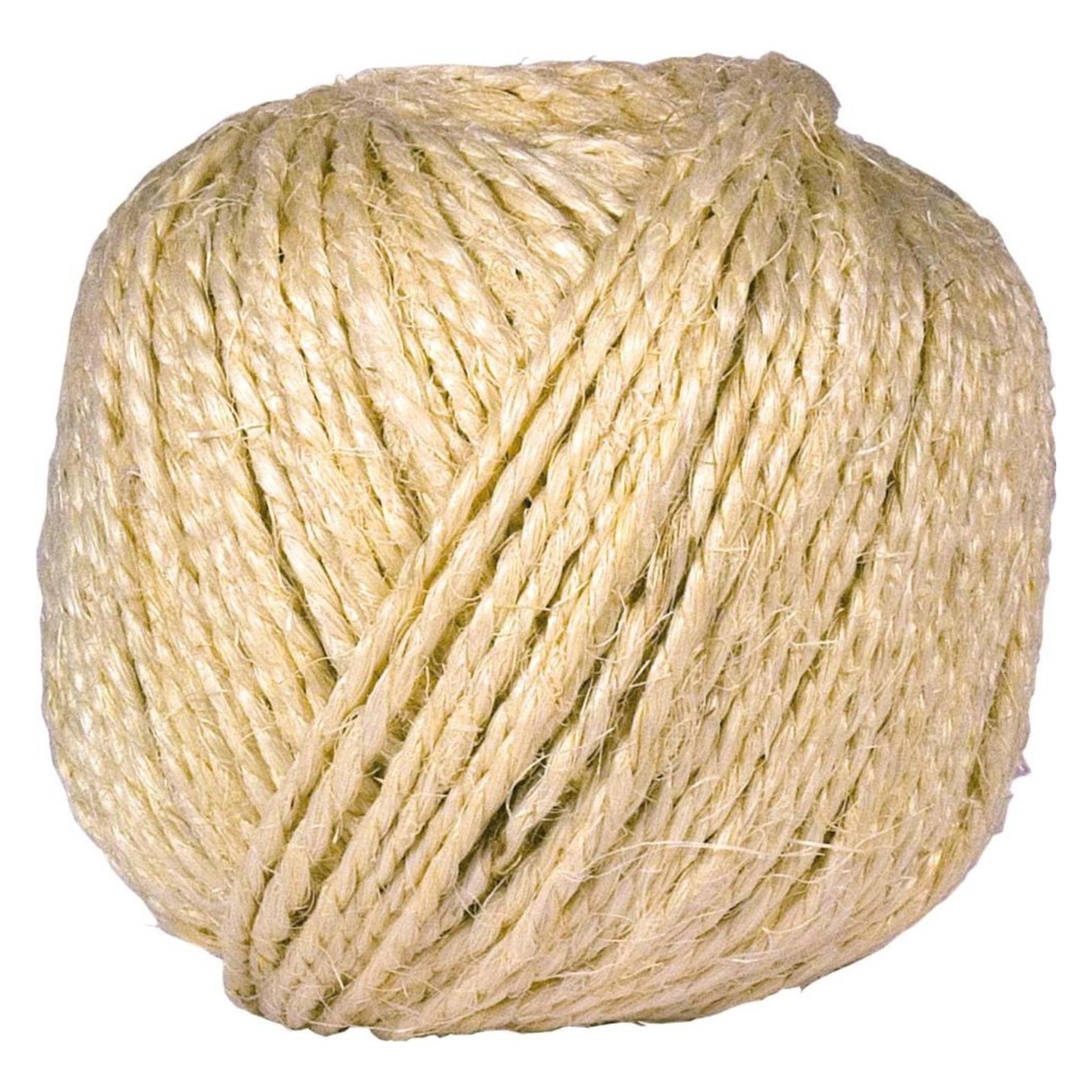 Monheimer Sisal-Kordel natur 3,0mmx150m Knäuel (150 m) (4011645024760)