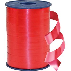 Präsent Geschenkband America, rot, Kräuselband, 10mm x 250m, glänzend