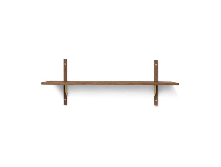 Ferm Living Étagère Sector L/S Smoked Oak, brass