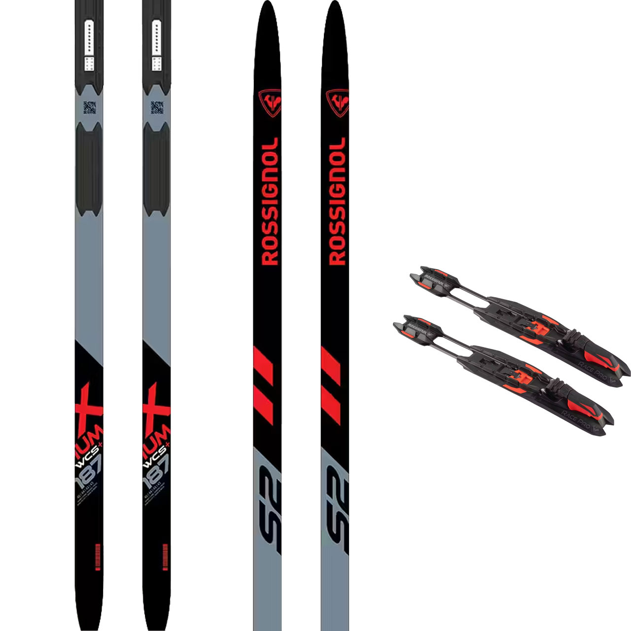 Rossignol X-Ium Skating WCS+ SET - 181 cm = 55 - 70 kg