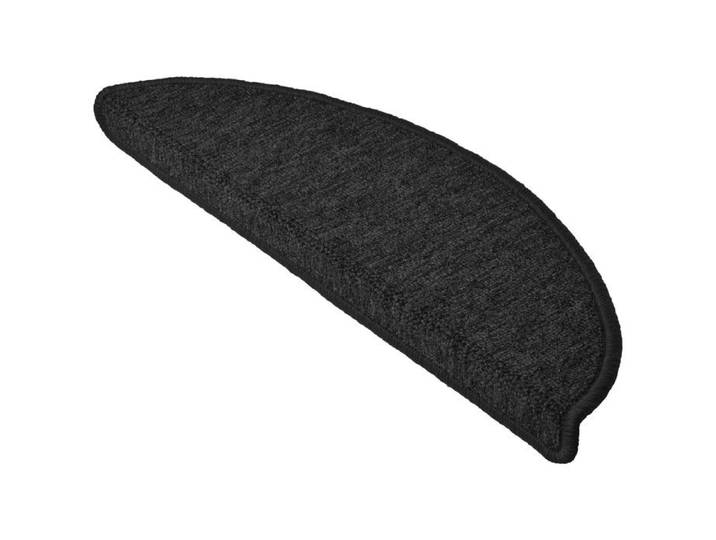 Tapis de marche ProStair 55x15cm 15 pièces Anthracite demi-rond