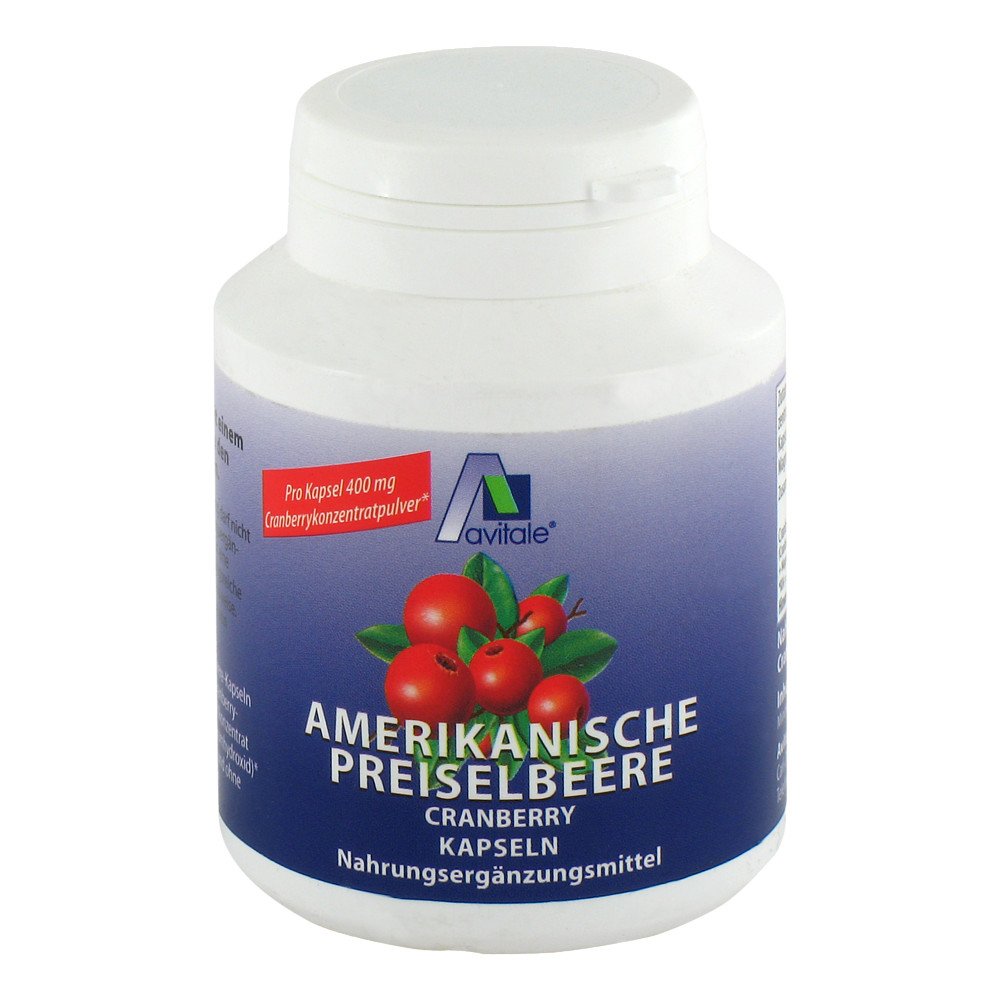Avitale GmbH Preiselbeere amerikanisch 400 mg Kapseln 04130372