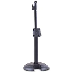 Hercules Mic.Ständer Rundsock, Mikrofonständer, Schwarz