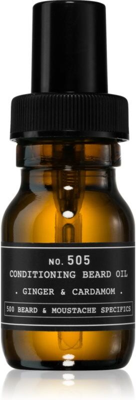 DEPOT 500 BEARD & MOUSTACHE SPECIFICS NO. 505 CONDITIONING BEARD OIL huile pour barbe Ginger & Cardamom 30 ml