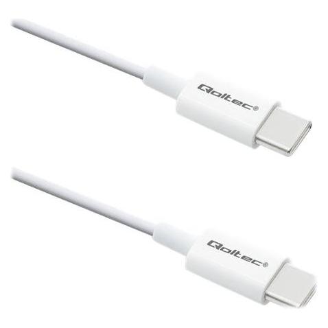 Qoltec 52359 USB 2.0 type C Cable (1 m, USB 2.0, 60 W) (52359)