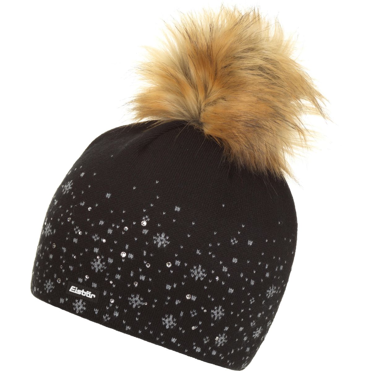 Eisbär Rana Lux Crystal Mütze schwarz-graumele/real (009) 30639-009