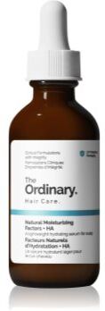 The Ordinary Natural Moisturizing Factors + HA for Scalp sérum hidratante para cabelo e couro cabeludo 60 ml. Natural Moisturizing Factors + HA for Scalp
