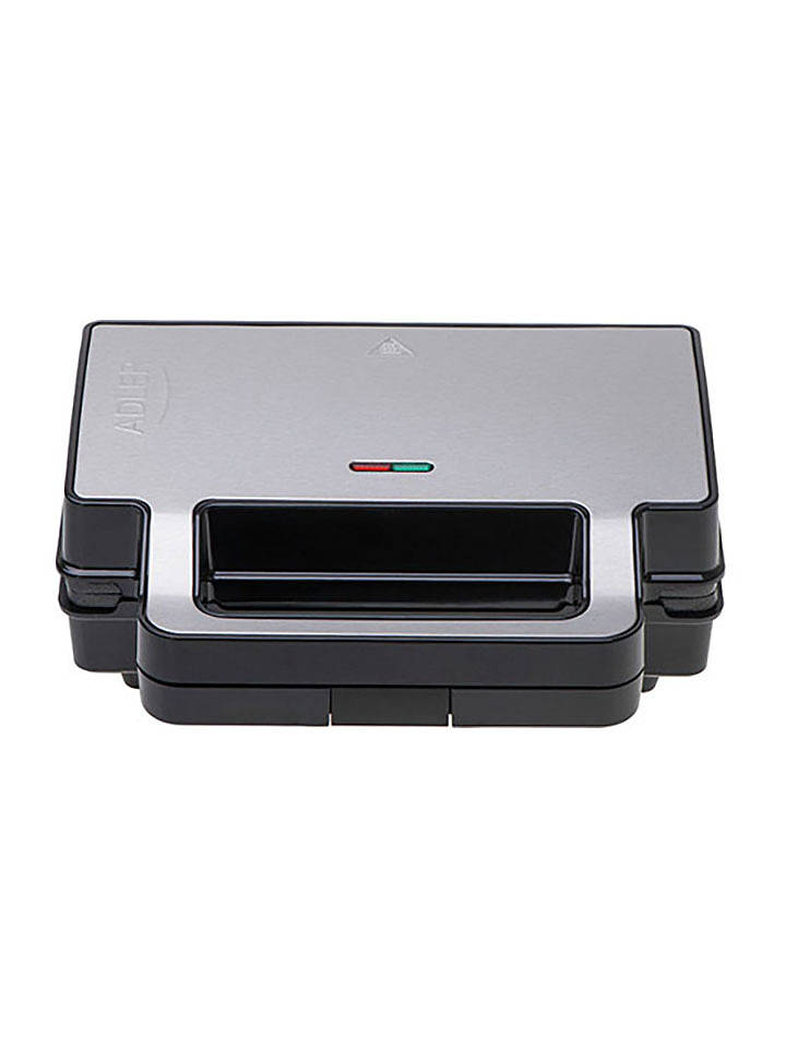 Adler Sandwichmaker "AD 3073" in Silber/ Schwarz - onesize