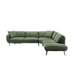 pop Ecksofa  Ventus ¦ grün ¦ Maße (cm): B: 304