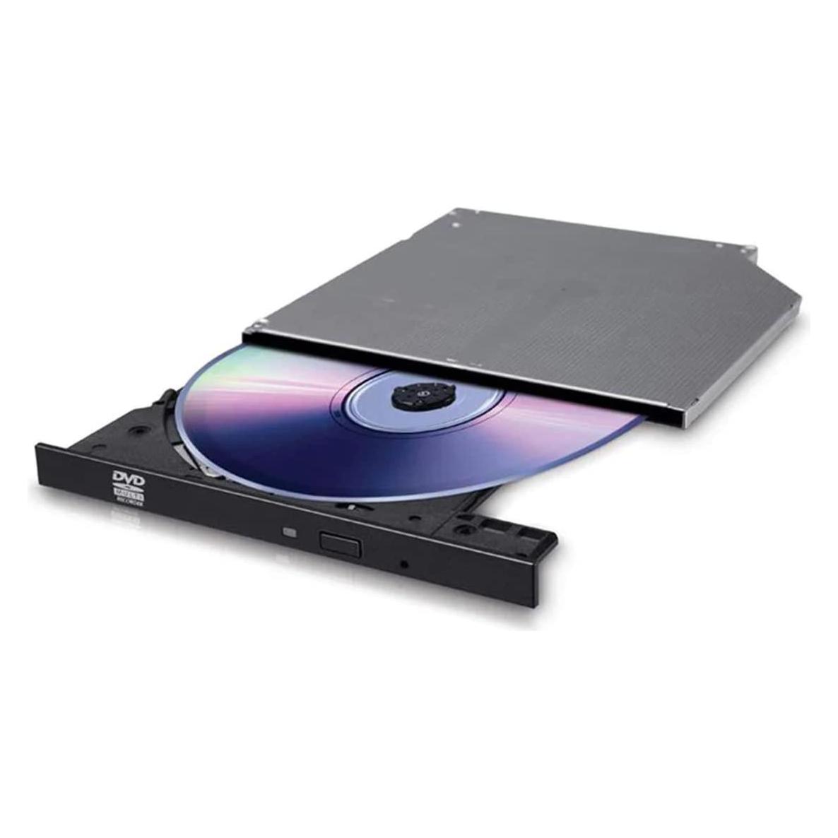 Hitachi DVD±RW/±R UltraSlim (SATA) GUD1N/9.5 black (bulk) Flache Standard-Frontblende (DVD Brenner, DVD Laufwerk) (GUD1N)