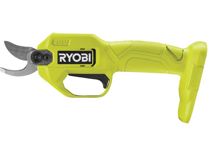 Akku-Heckenschere RYOBI RYOBI RY18SCA-0 , gelb (bunt), Gartenscheren-Maschinen, Akku-Heckenschere