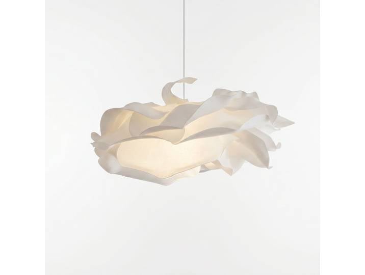 Lampe suspendue en plastique MOD0009 - 58 x 58 cm - Blanc