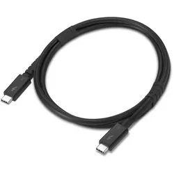 Lenovo 4X91U94411 Thunderbolt-Kabel 1 m 80 Gbit/s Schwarz