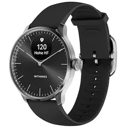 Withings ScanWatch Light schwarz Herzfrequenzmessung, Schlafüberwachung