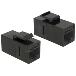DELOCK 86381 - Keystone RJ45 Buchse>RJ45 Buchse Cat.6 UTP