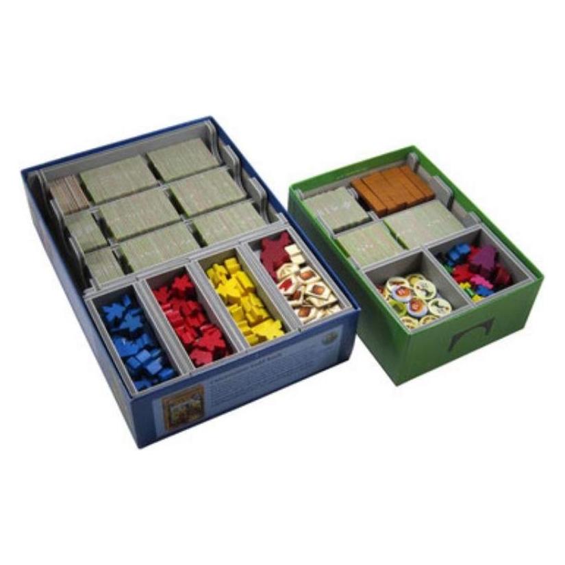 Folded Space FS-CAR - Insert - Für Carcassonne und Erweiterungen: 1-5 (FS-CAR)