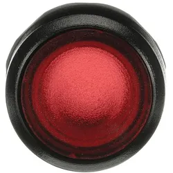 ABB MP1-11R Leuchtdrucktaster, rot, flach-tastend, Frontring, Kunststoff schwarz beleuchtbar, transparent 1SFA611100R1101