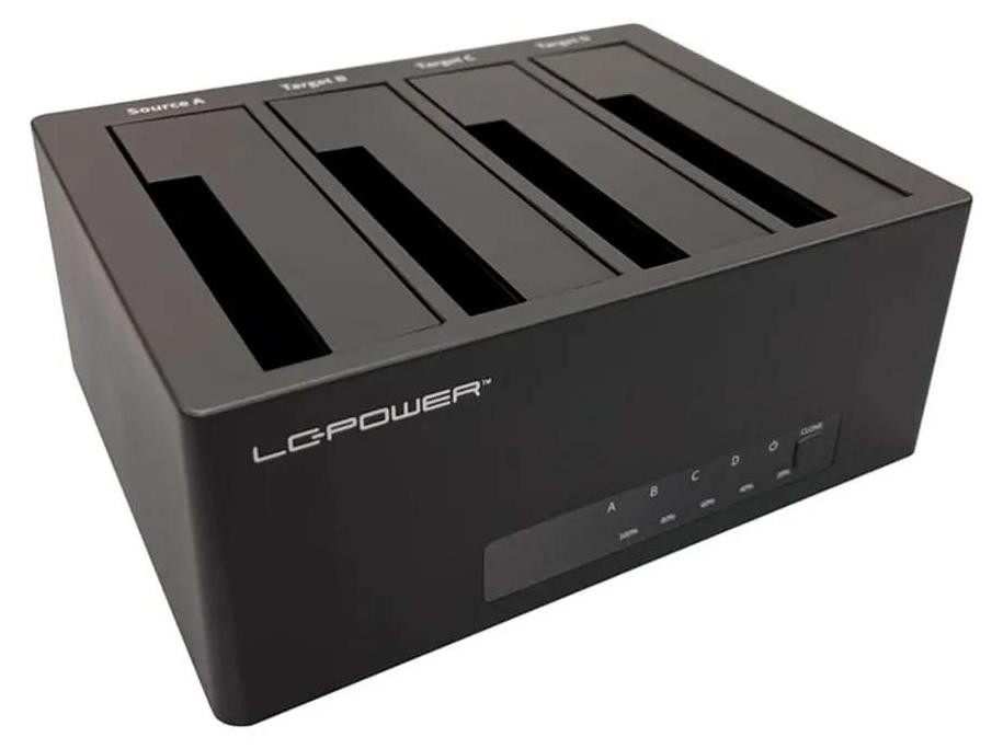 LC-Power LC-DOCK-U3-4B-V2 Dockingstation voor harde schijven