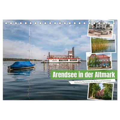 Arendsee in der Altmark (Tischkalender 2026 DIN A5 quer), CALVENDO Monatskalender