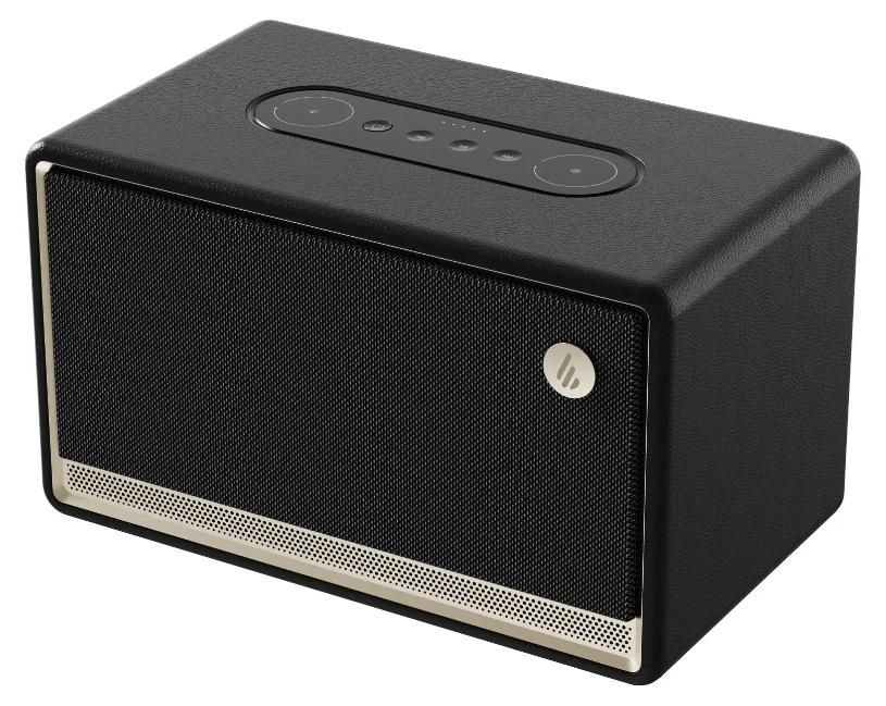 ES300 - Kabelloser Desktop-Lautsprecher - 60 W - Hi-Res-Audio - Bluetooth 5.4 - WLAN - 12 Stunden Akkulaufzeit - Schwarz
