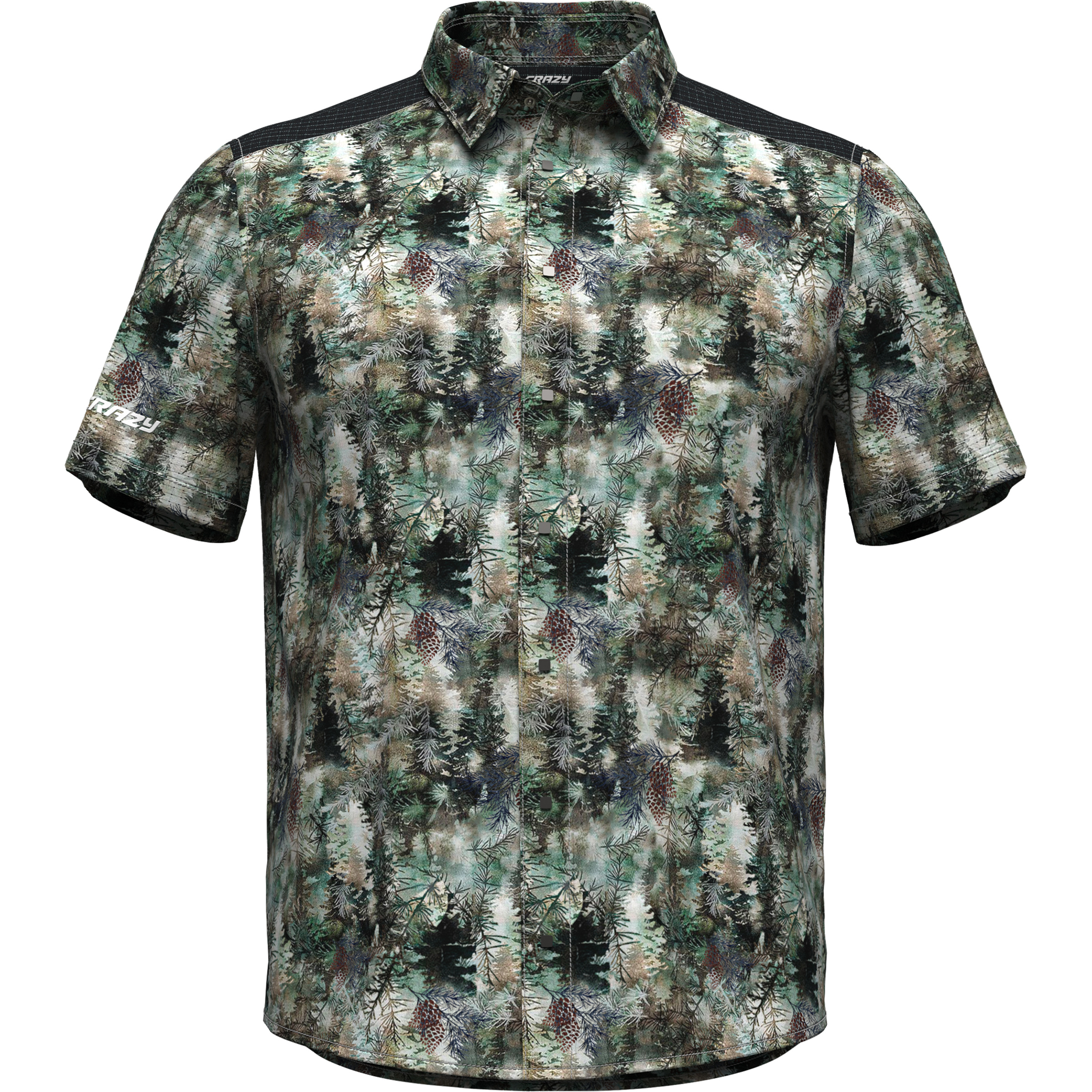 Crazy Lumberjack Light Herren Hemden grau Größe M Trekking Elastisch