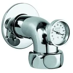 Grohe Abgangsbogen 12448 12448000 mit Thermometer 2"x1 1/2" chrom
