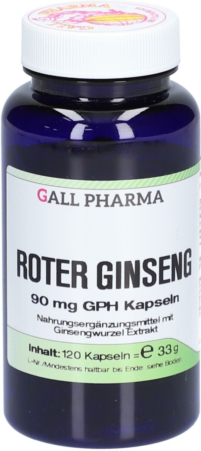 GALL PHARMA Roter Ginseng 90 mg GPH Kapseln 120 St