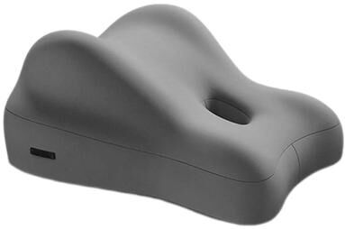 Uplift Picks Ergonomic Waist Support Pillow Cushion For Adult Comfort And Daily Use dark Gray