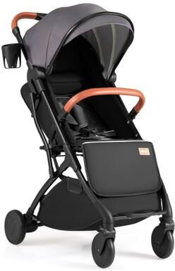 Costway Lightweight Baby Stroller Compact Travel Stroller with One-Hand Folding-Gray
