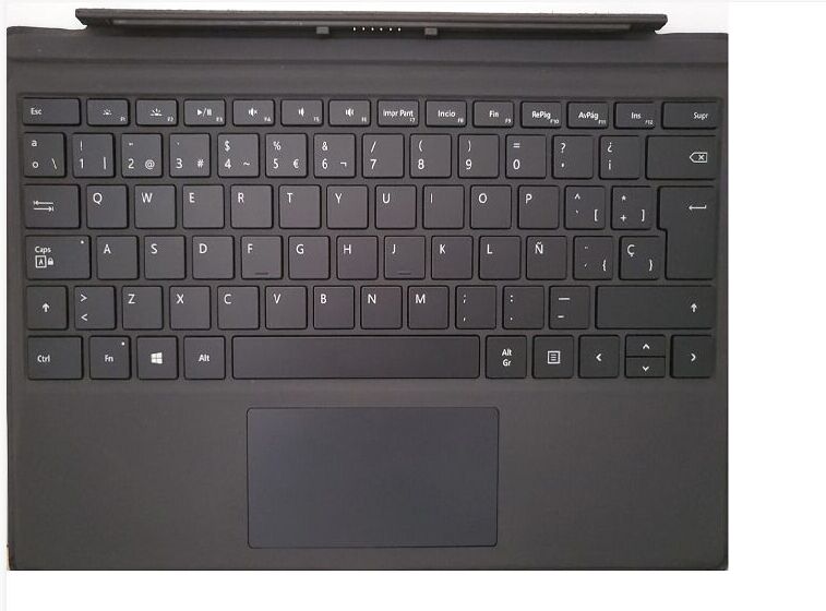 Microsoft Surface Pro Type Cover   Czarny   ES - Refurbished