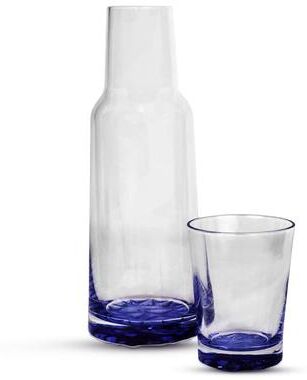 Elle Decor Bedside Water Carafe with Tumbler Pitcher and Glass