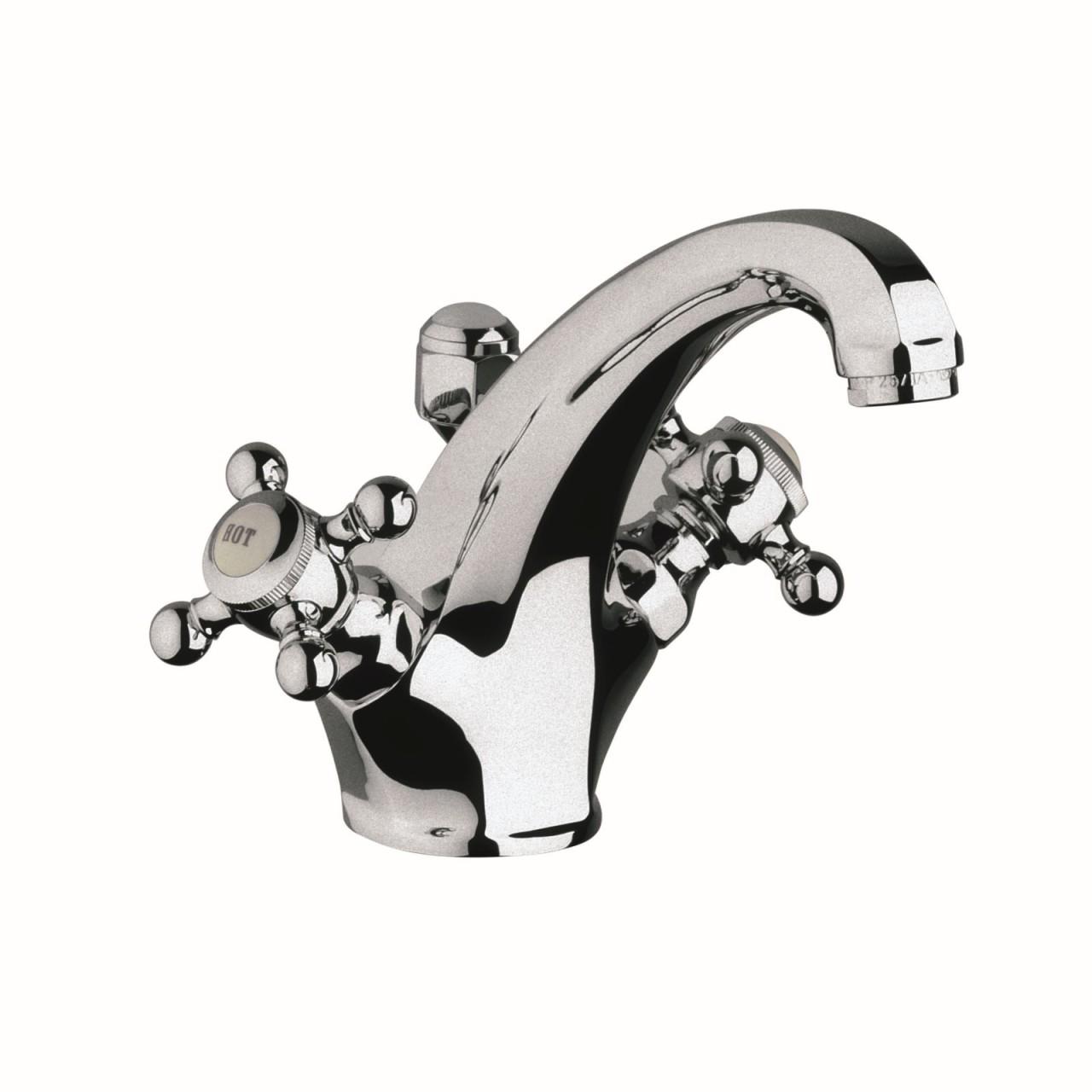 KLUDI 1926 Waschtischarmatur Ablaufgarnitur Auslauf, 140 mm chrom 510100520