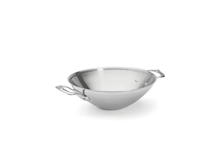 de Buyer Wok De Buyer ABGERUNDETER WOK MIT 2 GRIFFEN AFFINITY Ø32CM