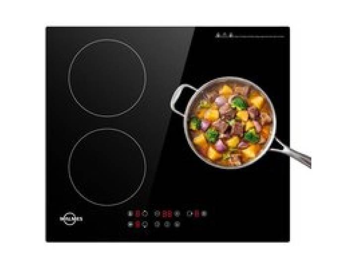 Plaque À Induction 3 Feux Encastrable 5500W Plaque Induction Avec Booster Plaque De Cuisson Electrique 60Cm Commande Tactile 9 Niv